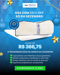 Travesseiro GS4 Preço especial de Natal