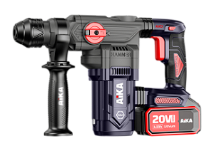Martelo Rompedor sem fio com 2 Baterias Aika AD-DH-30A (PRODUTO IMPORTADO)