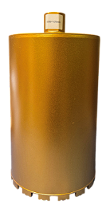 BROCA SERRA COPO DIAMANTADA PARA PERFURATRIZ 200MM X 370MM 1.1/4 DOURADA (PRODUTO IMPORTADO)