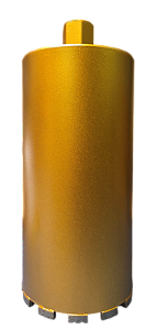 BROCA SERRA COPO DIAMANTADA PARA PERFURATRIZ 159MM X 370MM 1.1/4 DOURADA (PRODUTO IMPORTADO)