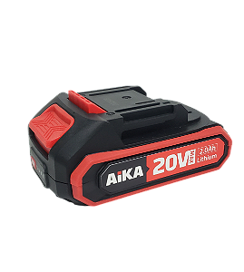 Bateria Aika 20v - 2.0Ah modelo AD20-Li20A (PRODUTO ORIGINAL)