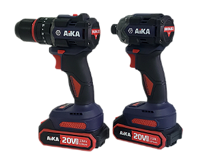 Kit parafusadeiras 20v Aika AD-DR13A + AD-W230B (PRODUTO ORIGINAL)