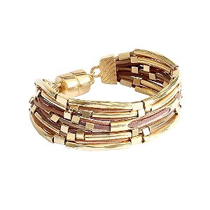 Pulseira Doha Coyote Dourado