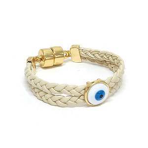 Pulseira Anne Olho Grego Dourado