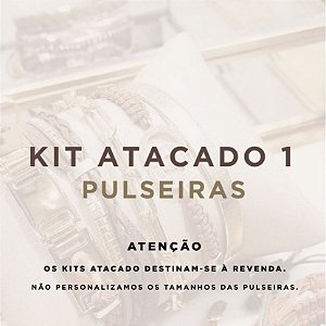 Kit Atacado Semijoais - Pulseiras 01