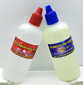Kit  Clorito de Sódio 28  + HCL  Acido Cloridico 4 %