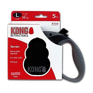 Guia retrátil Kong terrain G 5m até 50kg