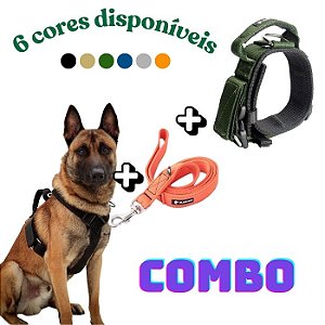 Combo Peitoral Proteção + Tática + Guia M. O.