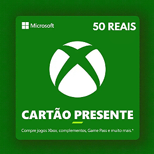 XBOX SALDO R$50