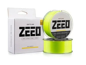 Linha Monofilamento Soft Line Zeeo 0,20mm 300m - Amarela