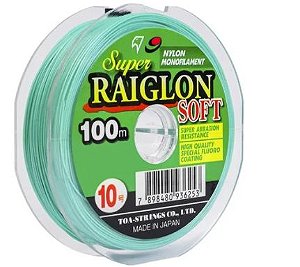 LINHA MONOFILAMENTO MARINE SPORTS SUPER RAIGLON SOFT 100M 10.0 0,52MM