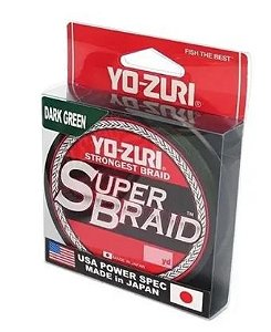 LINHA MULTIFILAMENTO YOZURI SUPER BRAID 0,28MM 275M 30LBS