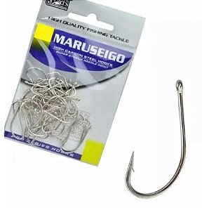 ANZOL CARTELA MARINE SPORTS MARUSEIGO NICKEL 30 C/10