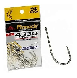 Anzol Pesca Cartela Maruri Pinnacle 4330 N 14 Com 20 Peças