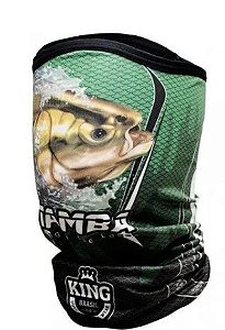 BANDANA MÁSCARA PESCA KING BRASIL TAMBA 304 PROTEÇÃO UV30