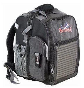 BOLSA PESCA SUMAX MOCHILA COM 3 CAIXAS PRETO SM-1203 + ALICATE XINGU XV24646