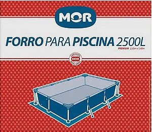 FORRO PARA PISCINA MOR PREMIUM 2500 LITROS ESTRUTURADA