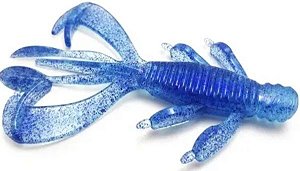 ISCA ARTIFICIAL MONSTER CRIATURAS CRAW DANCE 10CM - BLUE 2UN