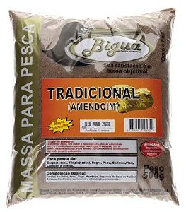 MASSA BIGUA TRADICIONAL AMENDOIM 500G