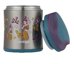 Pote Térmico Contigo Kids 295ml 6h Quente 7h Frio - Sereia