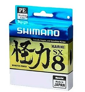 Linha Multifilamento Shimano Kairiki Pe 0,36mm 60lb - 150m