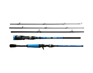 VARA CARRETILHA ALBATROZ STRATEGY 1,68M 06-12LB INTEIRIÇA AZUL