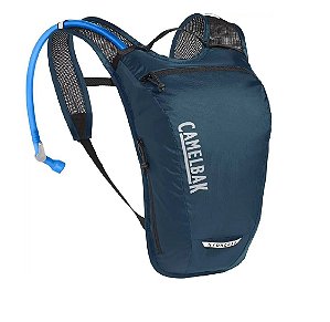 MOCHILA HIDRATAÇÃO CICLISMO CORRIDA PESCA 1,5L ÁGUA CAMELBAK AZUL