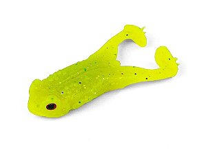 ISCA ARTIFICIAL PESCA FROG SOFT SAPOZILLA 8,5CM 12G 4 UNID - COR CHART GREEN