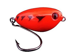 ISCA ARTIFICIAL PESCA CRANCK STREY VIBORA 5CM 11G SUPERFÍCIE - COR VERMELHO