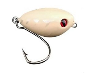 ISCA ARTIFICIAL PESCA CRANCK STREY VIBORA 5CM 11G SUPERFÍCIE - COR BRANCO