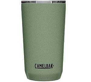 COPO TÉRMICO COM TAMPA THUMBLER 500ML CAMELBAK AÇO INOX - VERDE