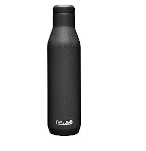 GARRAFA TÉRMICA DE VINHO 750ML CAMELBAK PAREDE DUPLA - PRETO