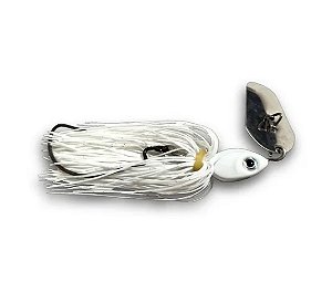 ISCA ARTIFICIAL PESCA OFF7 CHATTERBAIT JOKER 21G 5/0 - 9,5CM - BRANCO