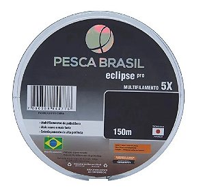 LINHA PESCA BRASIL MULTIFILAMENTO ECLIPSE PRO 0,20MM - 150M