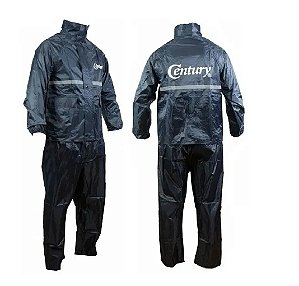 CAPA DE CHUVA COM CALÇA E CAPUZ CENTURY SEM FORRO - TAM XXXL