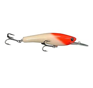 ISCA ARTIFICIAL PESCA STREY MAVERICK 10cm 19,5g COR CABEÇA VERMELHA