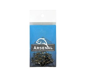 GIRADOR ARSENAL DA PESCA ROLAMENTO BLACK NICKEL N10 - 10 UNIDADES