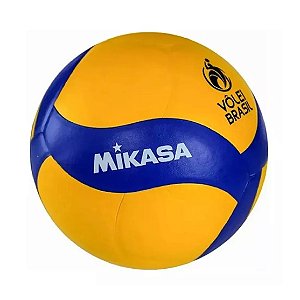 Bola De Voleibol V390w Couro Sintético Profissional - Mikasa