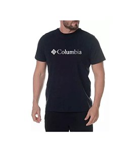 Camiseta Csc Branded Foil Masculino Columbia - Preto