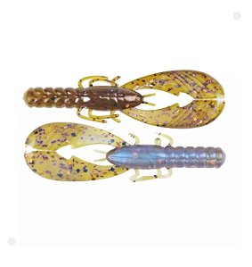 Isca Artificial X Zone Muscle Back Craw Traíra Black Bass 7uCraw - Cor 309