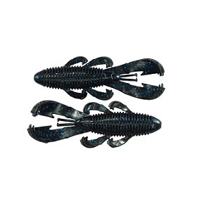 Isca Artificial Pesca Googan Bandito Bugs 10cm 12g - 7un - Cor Black Blue Flake