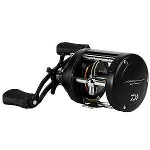 CARRETILHA DAIWA MILLIONAIRE UTD 300 (PRETA) DIREITA