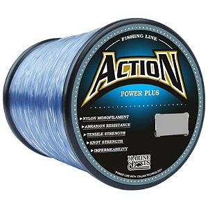 LINHA MONOFILAMENTO MARINE SPORTS ACTION CINZA 600MTS 0,28MM 14LBS