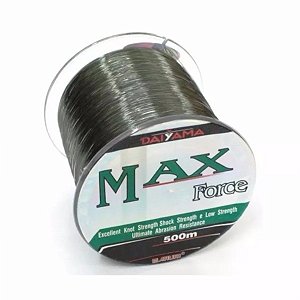 LINHA MONOFILAMENTO MARURI MAXFORCE 500M N 5,5 0,40MM 41LB