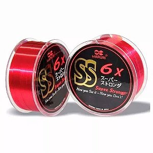 LINHA MONOFILAMENTO MARURI SUPER STRONG SS 100M 0,8 0,14MM