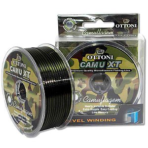 LINHA MONOFILAMENTO OTTONI CAMOULINE 0,25MM 100 M