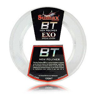 LINHA FLUORCARBONO SUMAX LEADER BT-EXO-020 0,20MM 12 LBS 100 MTS