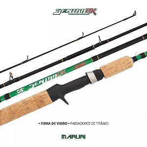 VARA 2 PARTES CARRETILHA MARURI SENTRA DX 562 SE-C562M 1,68M 8-17 LBS