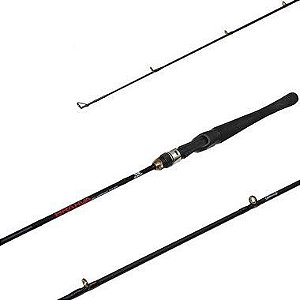 VARA INTEIRA CARRETILHA MARURI CARBONO BRAHVA BR-561MF 1,68M 8-17 LBS