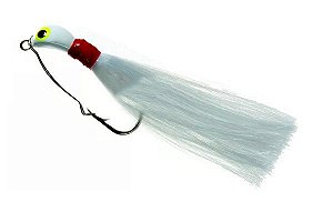 ISCA ARTIFICIAL LORI JIG ANTI RABUDA G- BRANCO PESCOÇO VERMELHO